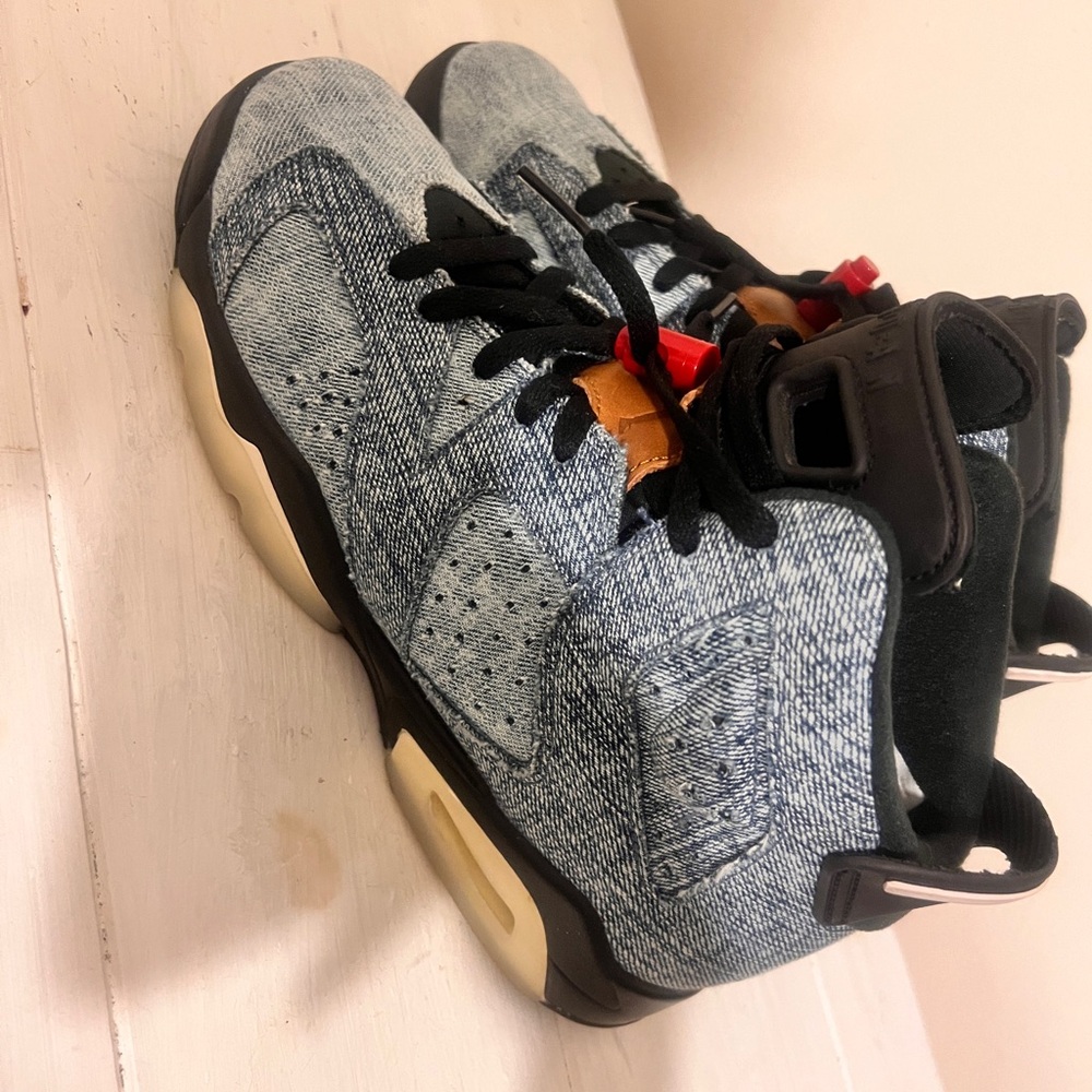 Stylish Kids Denim Sneakers